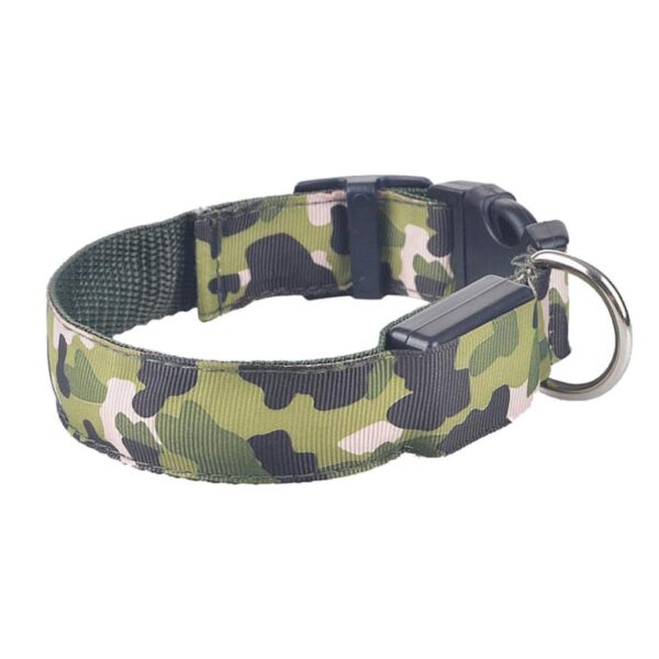 Cool light up camouflage pet collar - Image 8