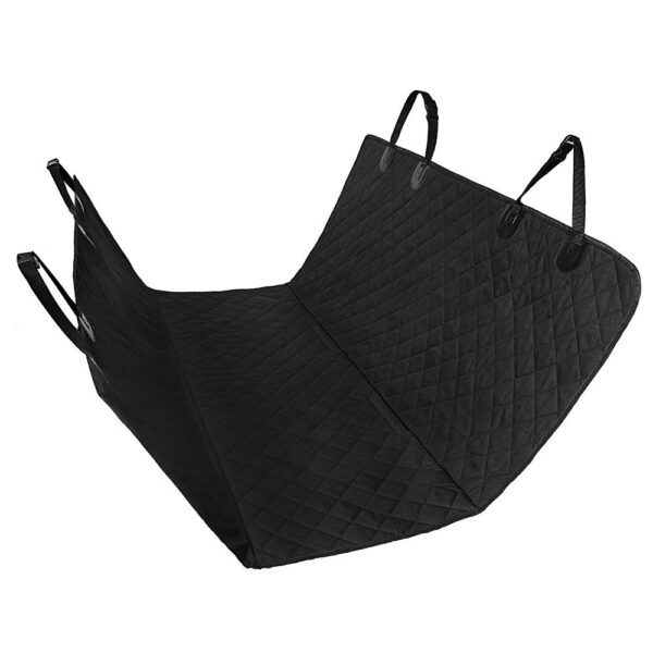 Dog Car Seat Cover With Zipper And Pocket For Travel - Image 10