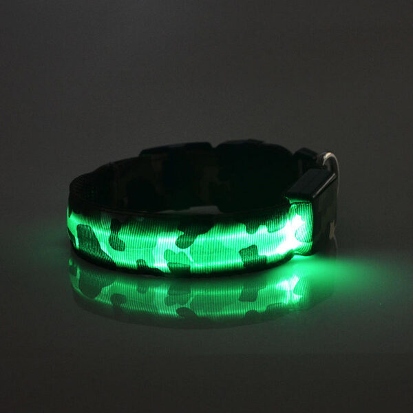 Cool light up camouflage pet collar - Image 6