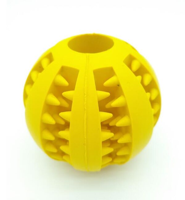 Pet Slow Feeder Dog Toy Cute Funny Rubber Dog Ball Toy - Image 17