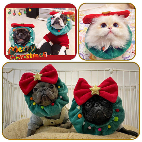 Merry Christmas Pet Bow for your pets collar - Image 4