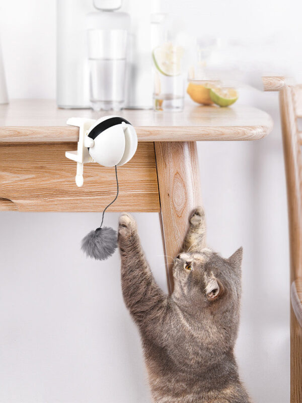 Electric Automatic Lifting Motion Cat Toy Interactive Puzzle Smart Pet Cat Teaser Ball Pet Supply Lifting Toys - Image 6