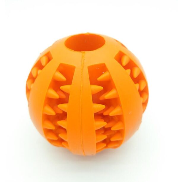 Pet Slow Feeder Dog Toy Cute Funny Rubber Dog Ball Toy - Image 20