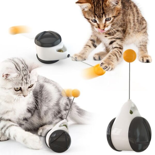 Electric Automatic Lifting Motion Cat Toy Interactive Puzzle Smart Pet Cat Teaser Ball Pet Supply Lifting Toys - Image 7