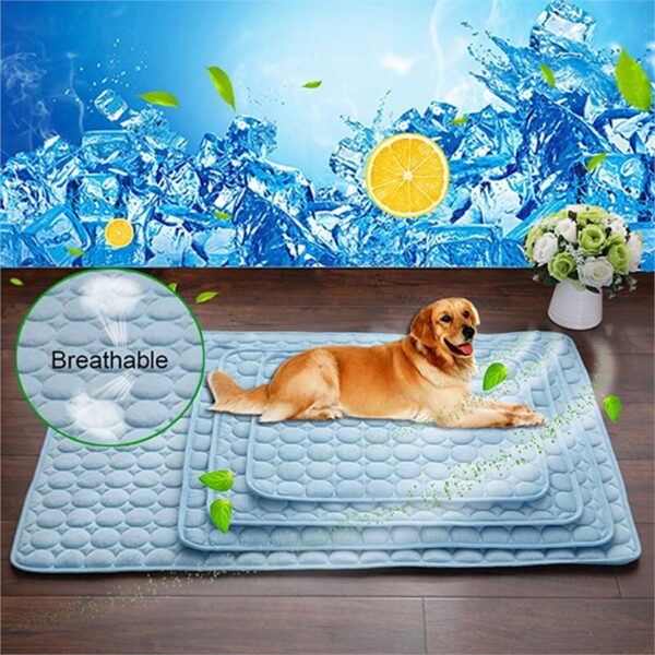Pet Ice Silk Cold Nest Pad For Cooling In Hot Summer - Image 4