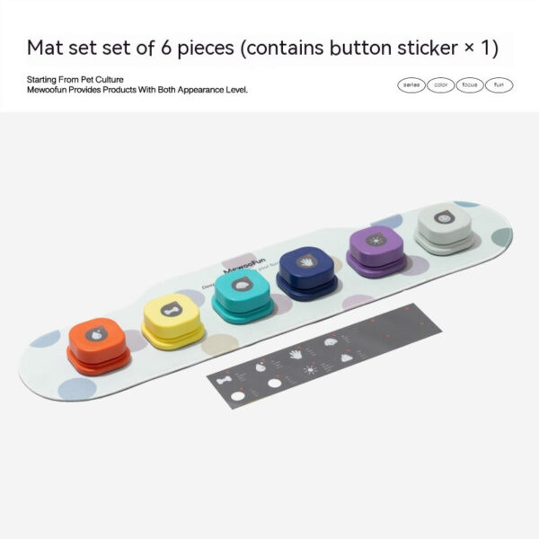 4 Colors Pet Communication Button One-click Prevent Physical Inactivity Recordable Dog Talking Button Toy Cat Toy Pet Products - Image 22