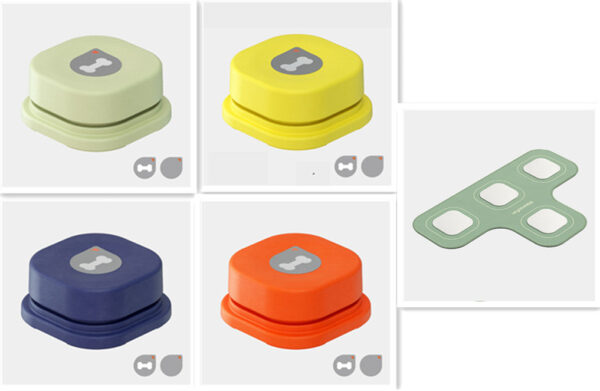 4 Colors Pet Communication Button One-click Prevent Physical Inactivity Recordable Dog Talking Button Toy Cat Toy Pet Products - Image 18