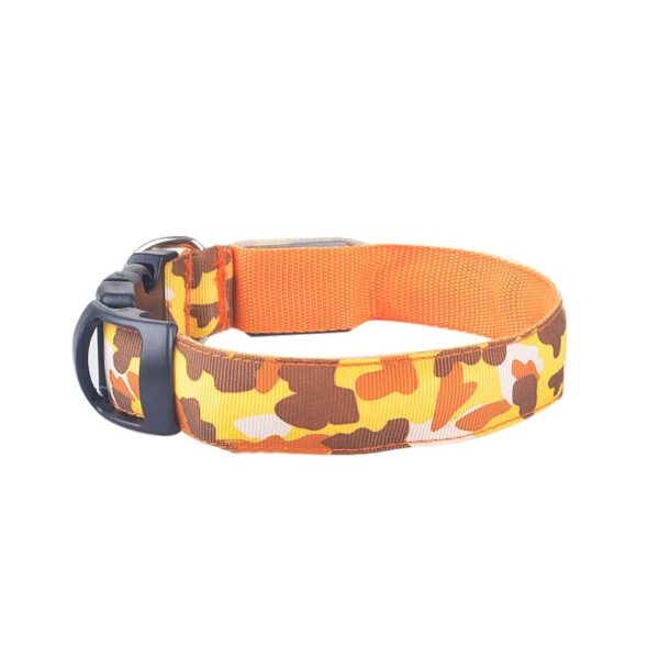 Cool light up camouflage pet collar - Image 5