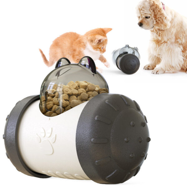 Pets Toys Dog Cat Leaking Food Ball Educational Interactive Toys Swing Bear Slow Food Ball - Image 4