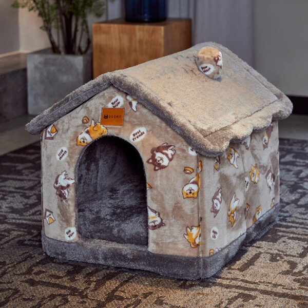 Foldable Pet House Bed for Sleep - Image 6