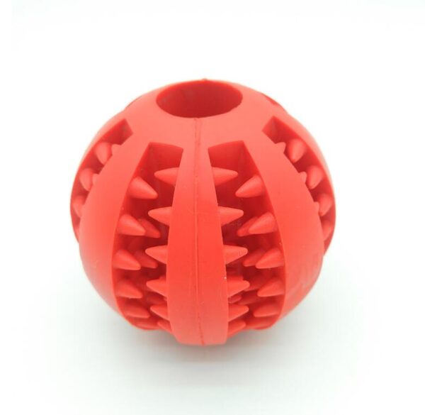 Pet Slow Feeder Dog Toy Cute Funny Rubber Dog Ball Toy - Image 18