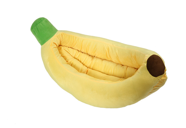 Washable Pet Banana Kennel Pad - Image 6