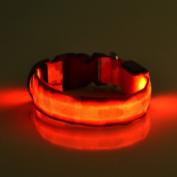 Cool light up camouflage pet collar - Image 3