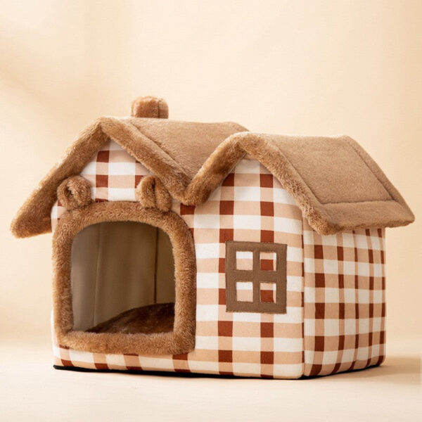 Foldable Pet House Bed for Sleep - Image 28