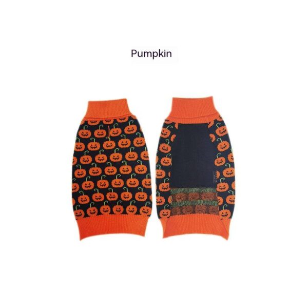 Halloween Dog Sweaters Pet Costume Teddy Warm Leisure Sweater Cosplay Clothes For Dogs Pets Outfits - Image 9