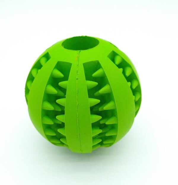 Pet Slow Feeder Dog Toy Cute Funny Rubber Dog Ball Toy - Image 16