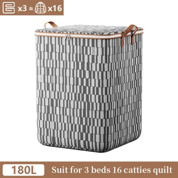 Super colorful fun storage bin - 180L Suit for 3 pet beds and 16 cat quilts