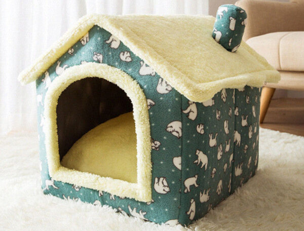Foldable Pet House Bed for Sleep - Image 8