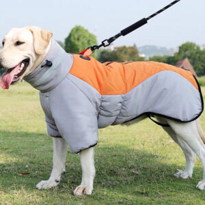 New Winter Dog Coat Waterproof Pet Clothes For Medium Large Dogs Warm Thicken Dog Vest Custome Labrador Jacket