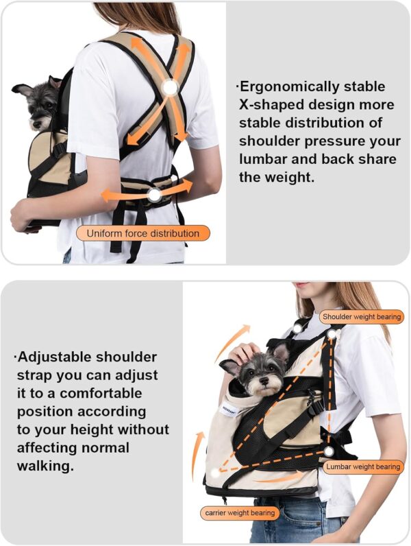 adjustable straps and easy to carry