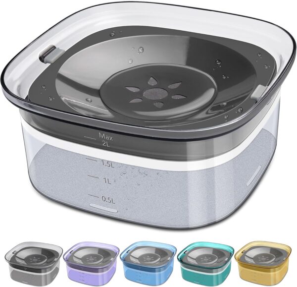 spill proof dog bowl