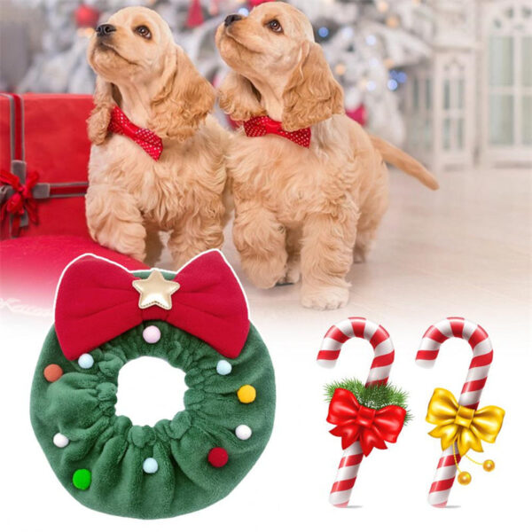 Merry Christmas Pet Bow for your pets collar - Image 3
