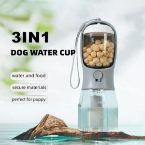 Dog Water Food Bag Cup
