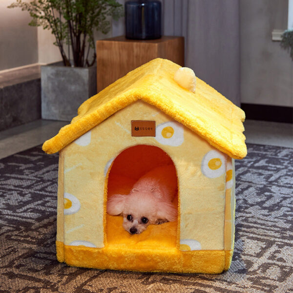 Foldable Pet House Bed for Sleep - Image 4