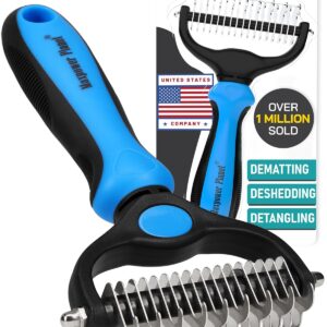 double sided pet brush