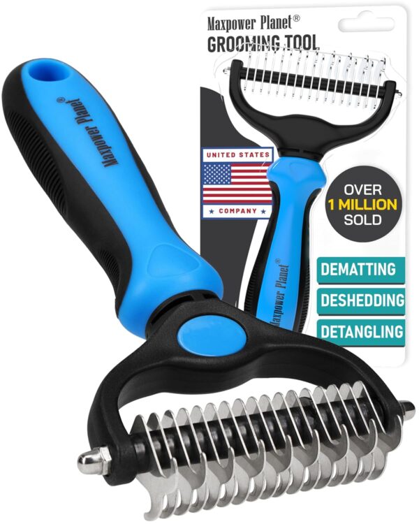 double sided pet brush