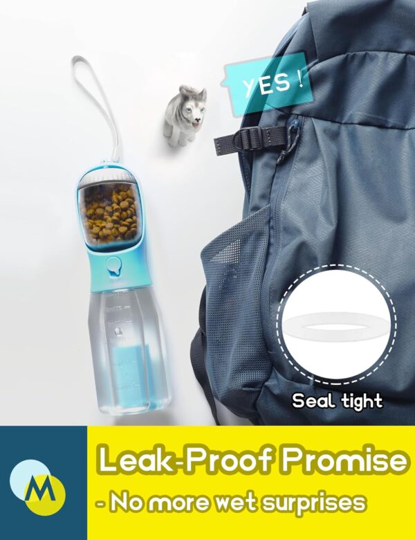 Portable Pet Travel 3-in-1 Dog Water Bottle - Image 5