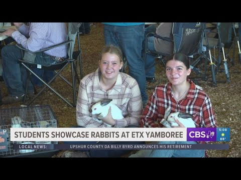 East Texas students compete in Yamboree Rabbit Show – YouTube