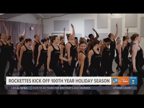 Rockettes kick off 100th year holiday season – YouTube