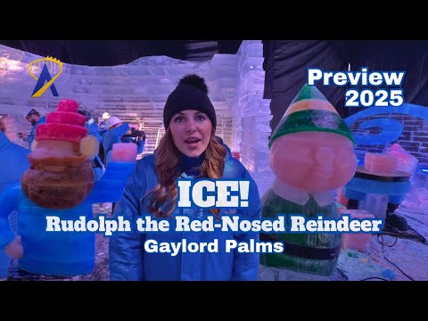 Rudolph the Red-Nosed Reindeer Ice! Preview at Gaylord Palms – YouTube