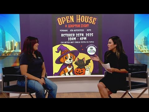 Chula Vista Animal Services invites the community to its Howl-oween Open House.
