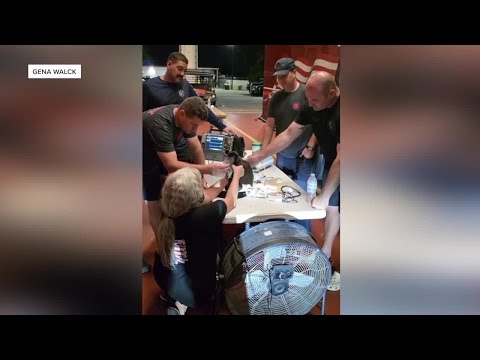 JUMPED INTO ACTION: Punta Gorda fire crew fights to save pet monkey – YouTube