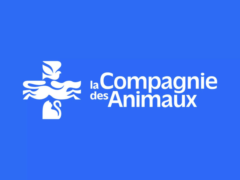 La Compagnie des Animaux, a logo featuring cute animals – Design Compass