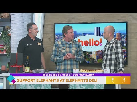Support Oregon Zoo elephants with a delicious lunch from Elephants Deli – YouTube