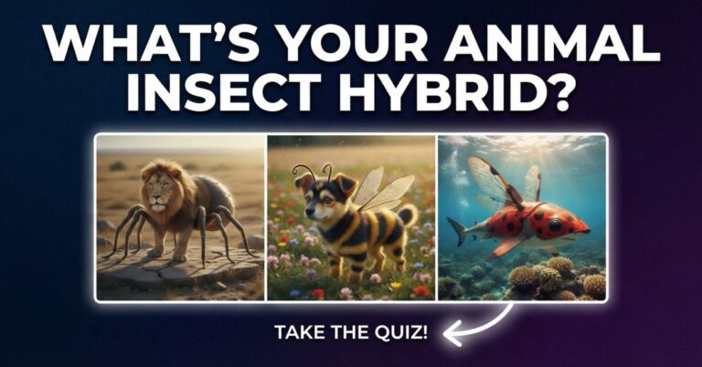 Which Bizarre Insect-Animal Hybrid Are You? Quiz – BuzzFeed