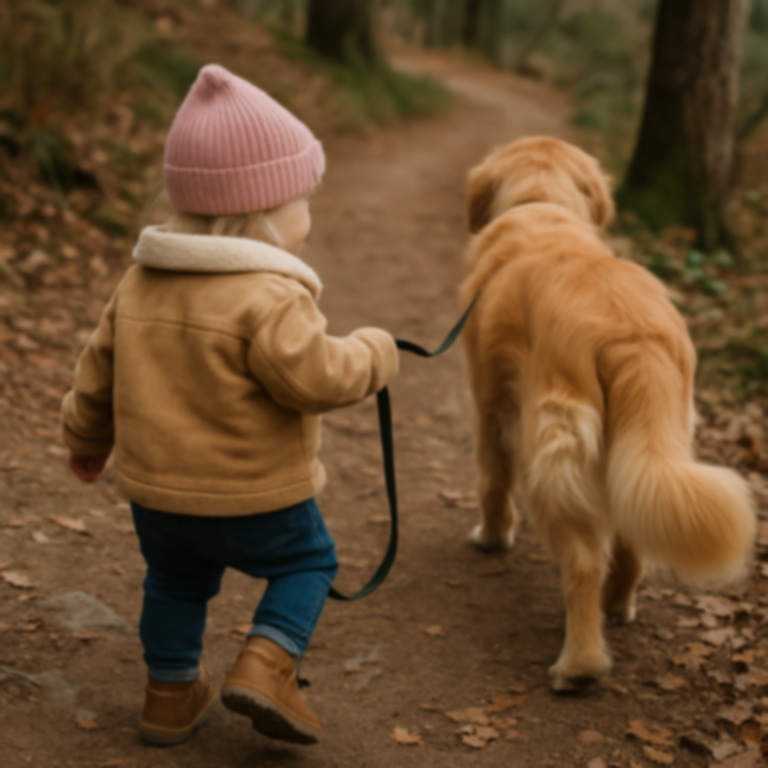 Toddler and Dog Team Up for Adorable Trail Walk – The Animal Rescue Site
