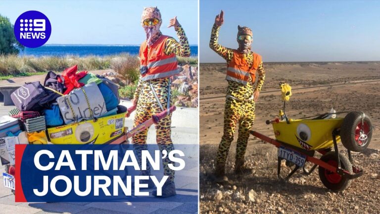 Incredible fundraising walk from Western Australia to Sydney finally complete – YouTube