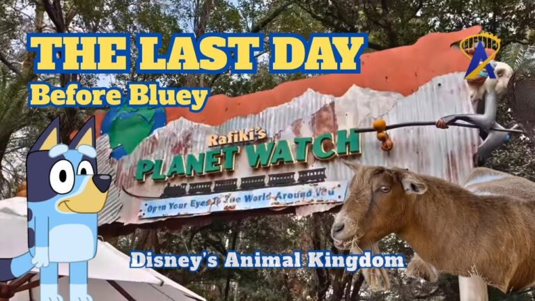 Conservation Station, Last Day of Operation before Bluey at Disney’s Animal Kingdom – Highlights