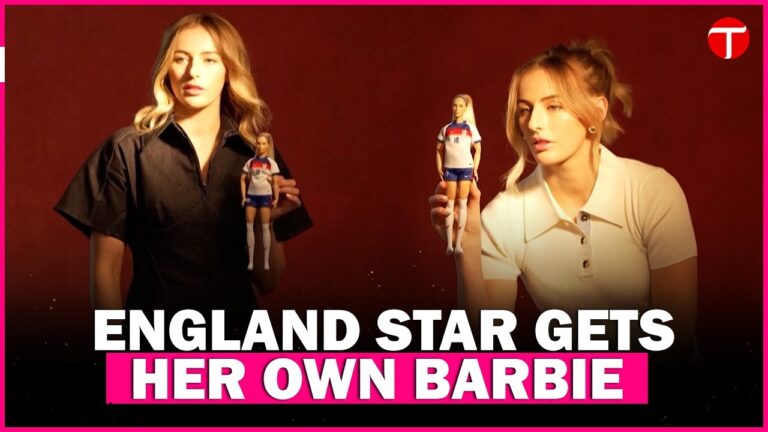 England’s Chole Kelly honoured with first-of-its-kind football Barbie doll – YouTube