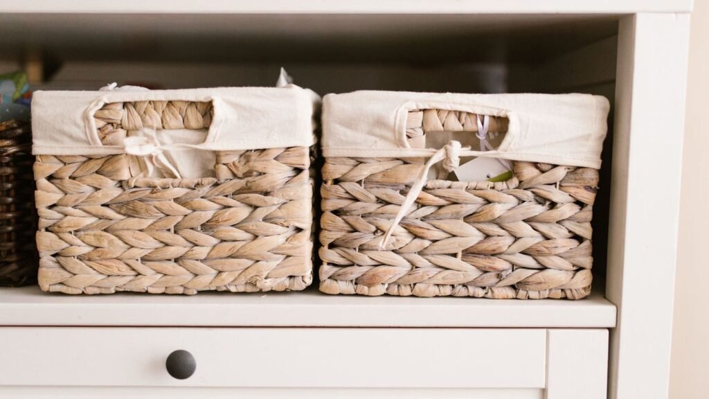 Puppy Blanket Basket vs Shelf Storage — puppy blanket basket vs shelf storage